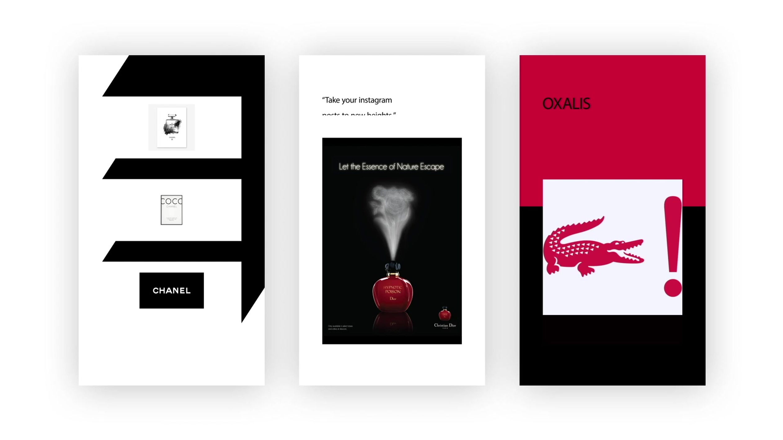 Instagram Stories for luxury E-commerce